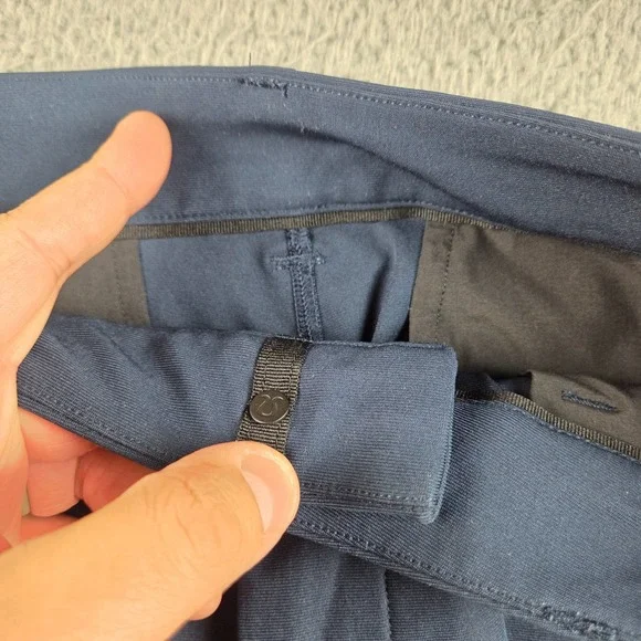 Lululemon Short Mens 32 Blue Commission Sport Athleisure Golf Preppy Casual - Picture 6 of 9